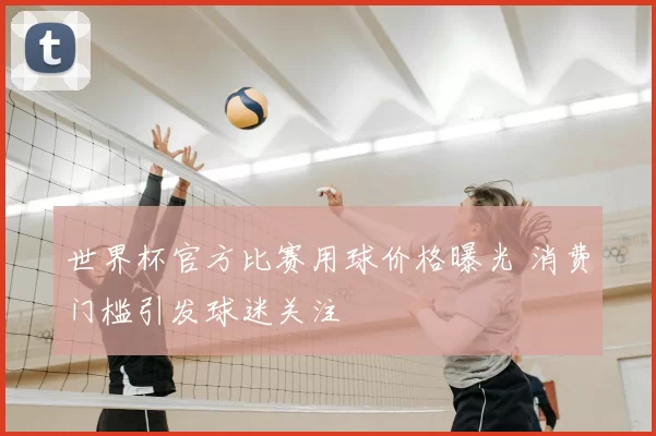 世界杯官方比赛用球价格曝光 消费门槛引发球迷关注